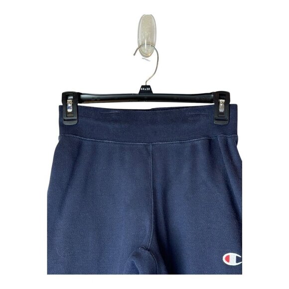 Champion Pants Men XS Navy Blue Cotton Blend Reverse Weave Joggers Athletic - Picture 4 of 10